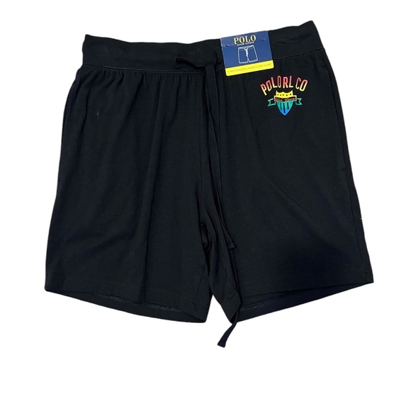 NWT Polo Sport Ralph Lauren 6 inch Comfort Sleeping Shorts Black Size: Medium - Picture 2 of 6